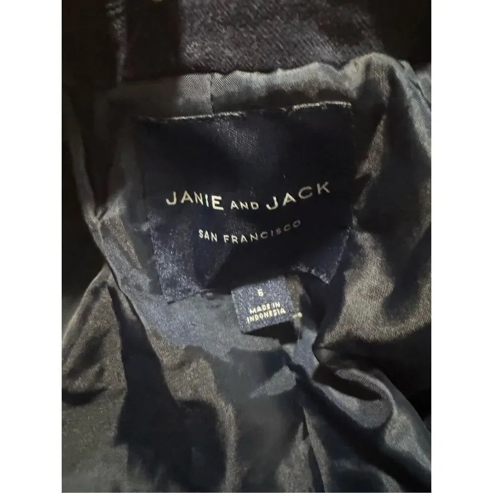 Janie and Jack blue velvet boys The velvet party blazer 6